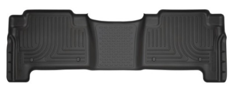 Infiniti QX80 Floor Mats - Rear - Husky Liners - X-act Contour Series - Black - `19-`21